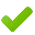 default checkmark plain 32px